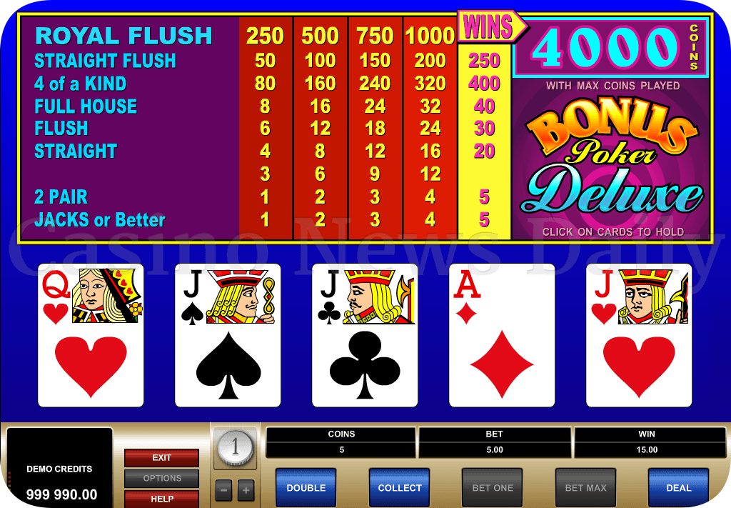 Video Poker Online in Australia